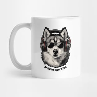 Cool Dogs - Sounds and Shade - Husky Mug